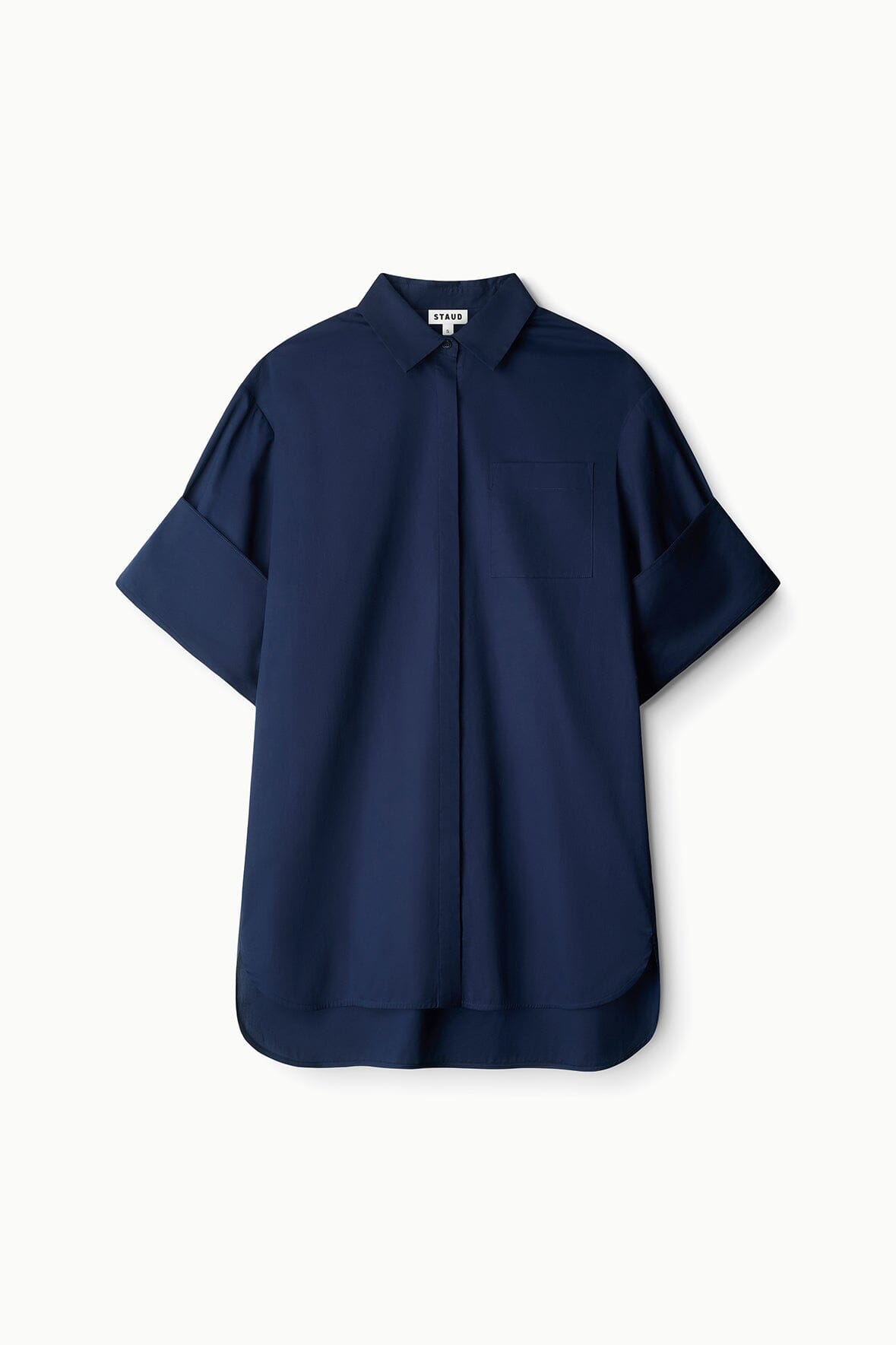 STAUD Clothing|New In Nico Dress Navy