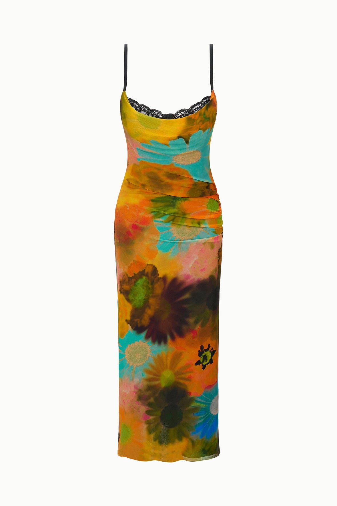 STAUD Clothing|Dresses|New In Evangeline Dress Superbloom