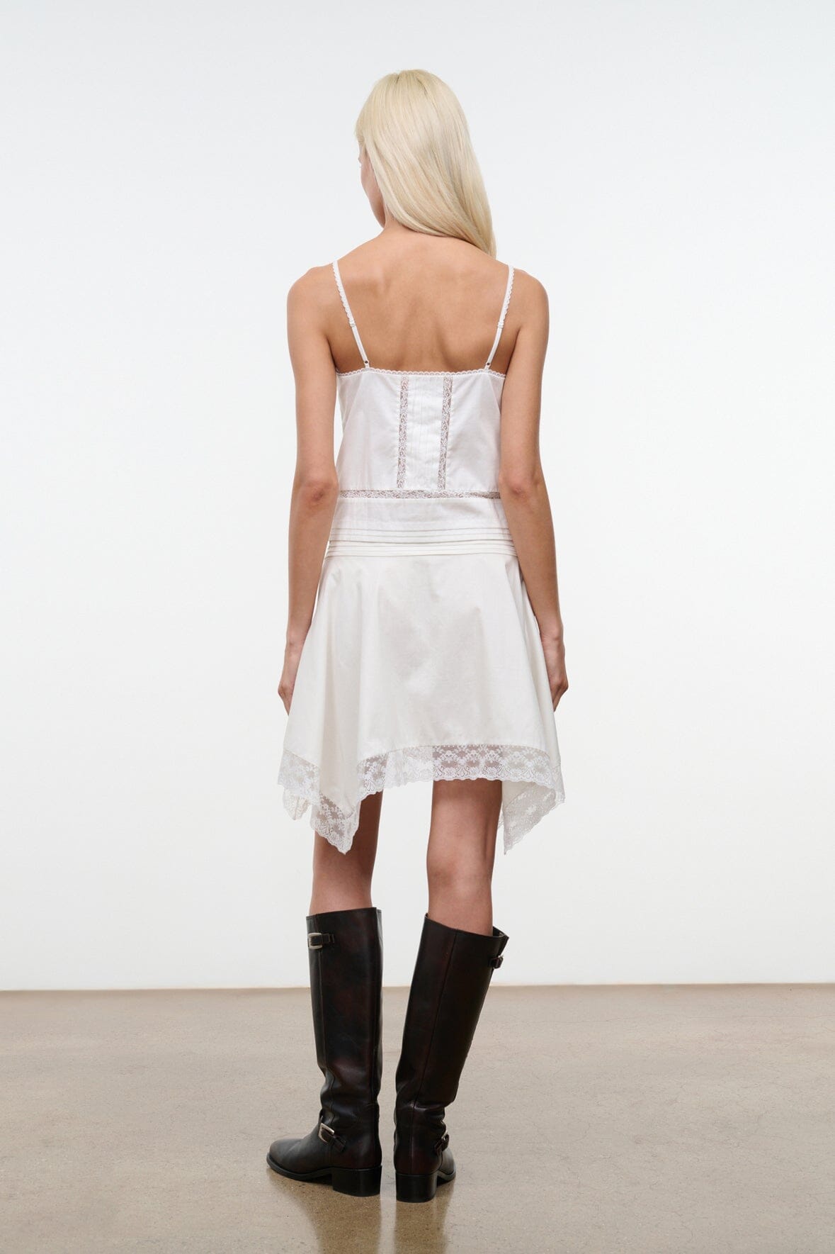 STAUD Clothing Layla Skirt Ivory