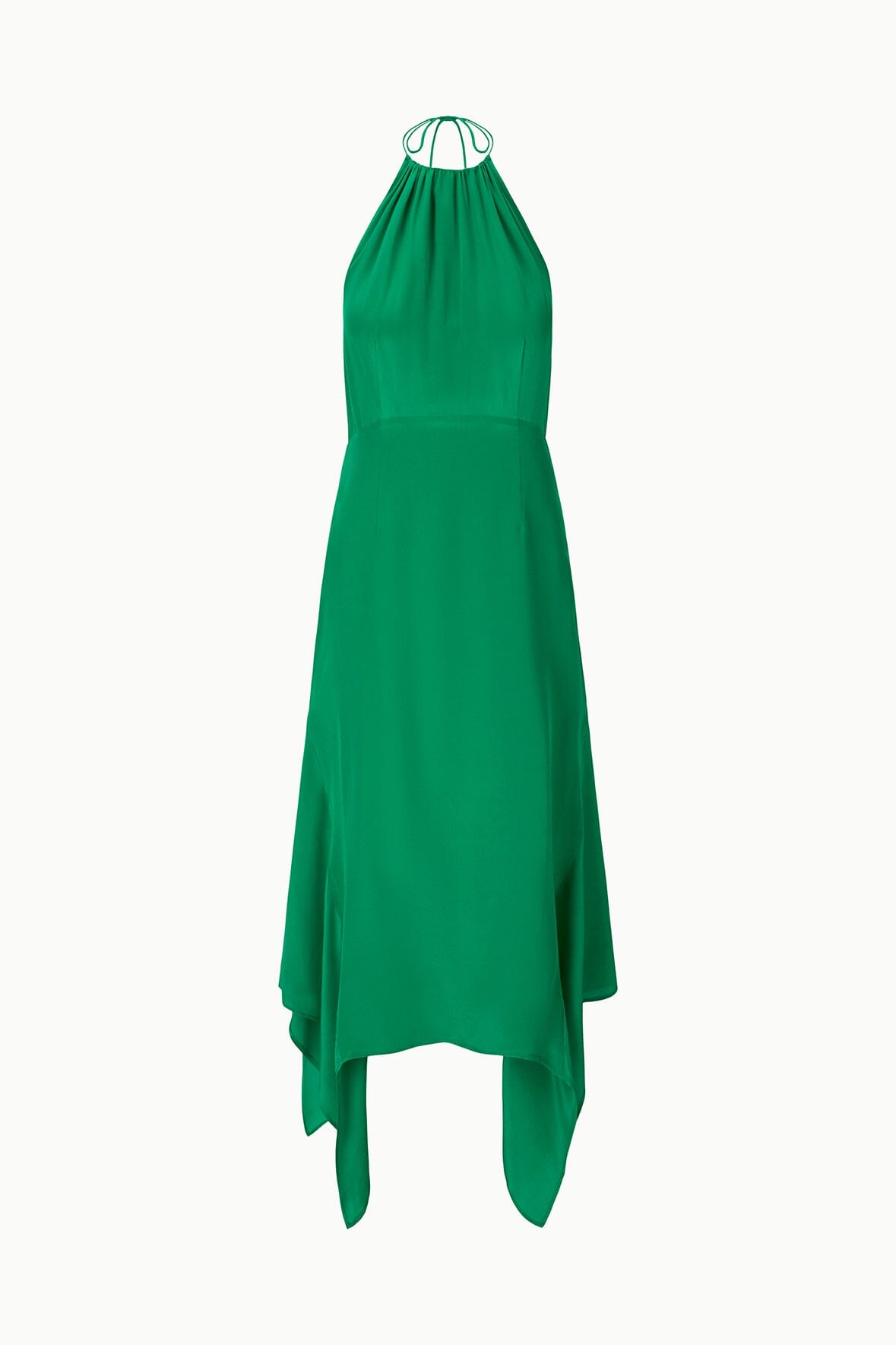 STAUD Dresses|Clothing|New In Bianca Silk Dress Kelly