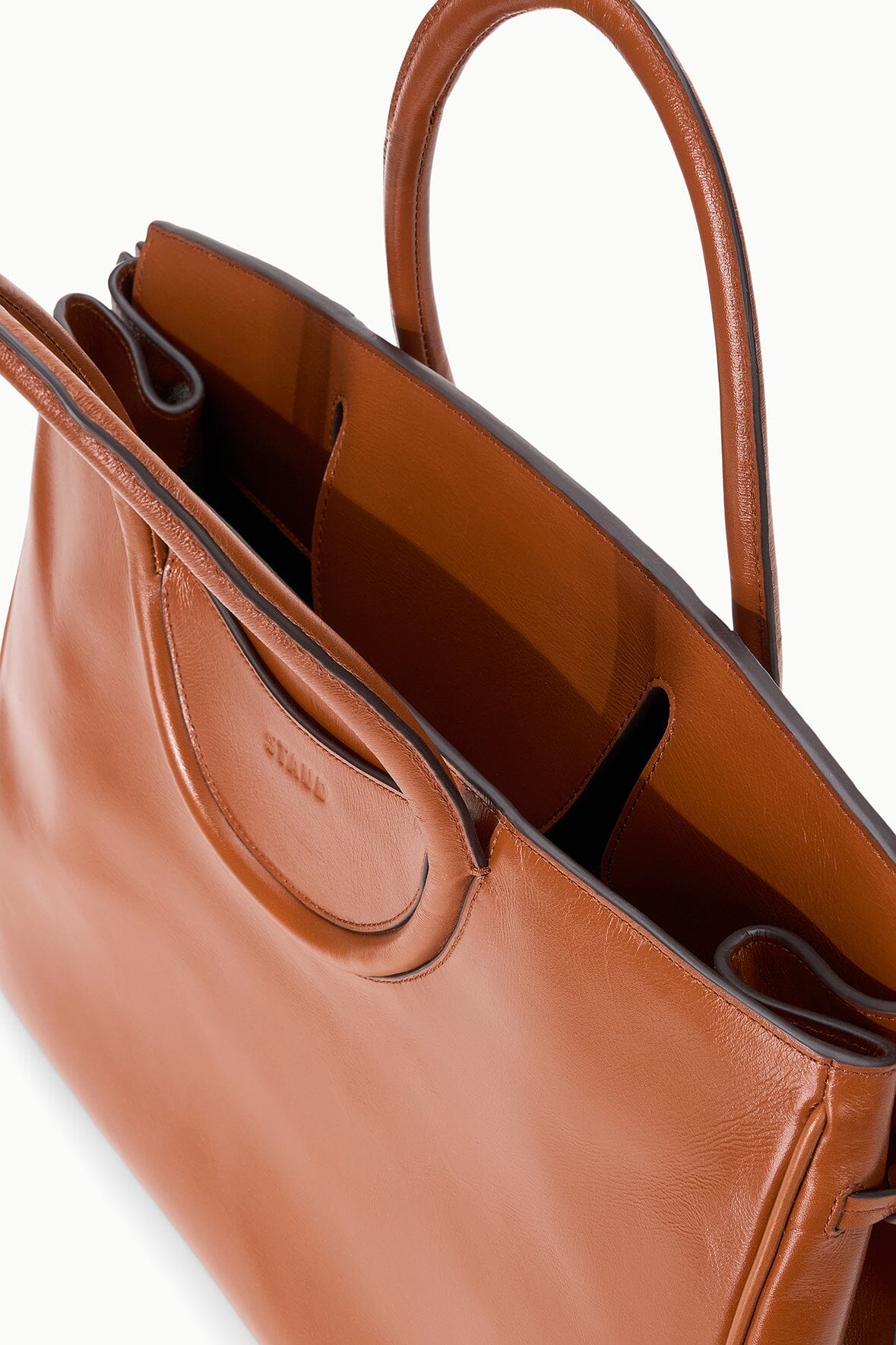 STAUD Handbags Maude Carryall Tabac