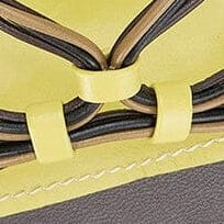 STAUD Shoes Carrie Mule Espresso Citron