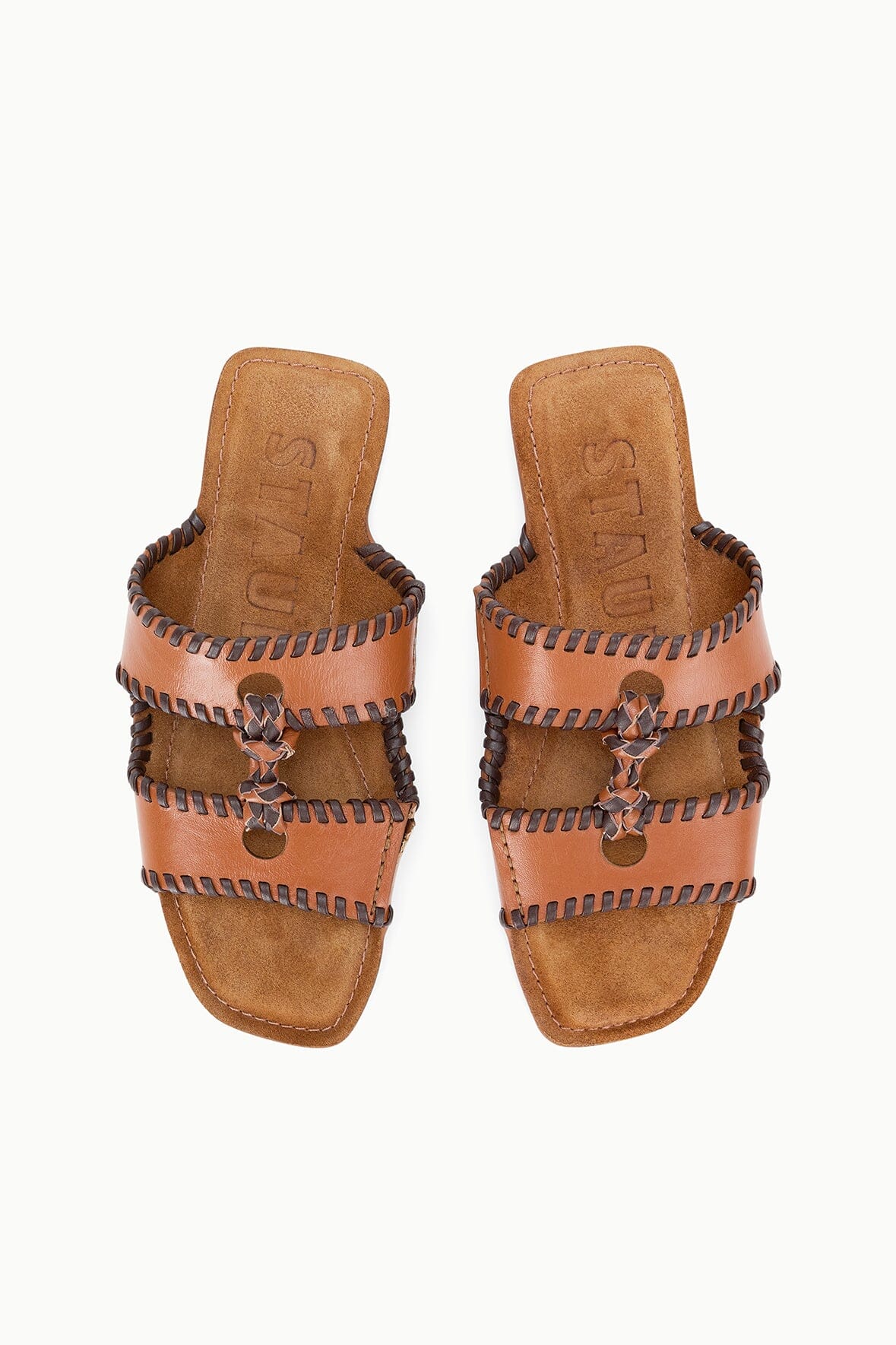 STAUD Shoes Mara Sandal Tabac