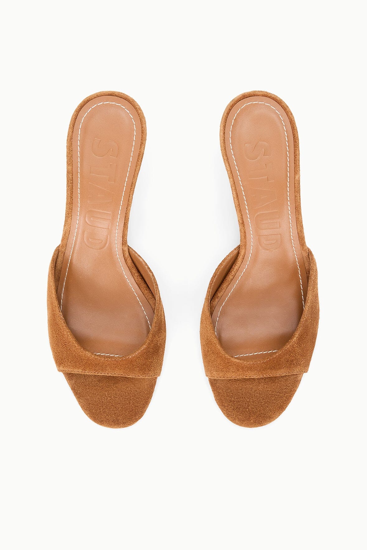 STAUD Shoes Brigitte Wedge Tabac Natural