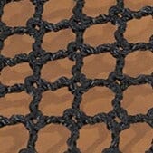 STAUD Shoes Alba Ballet Black Netting