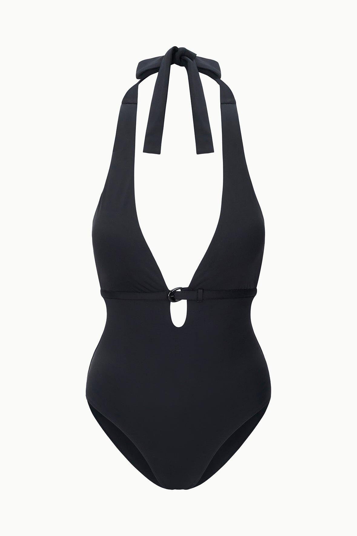 STAUD Swimwear La Jolla One Piece Black