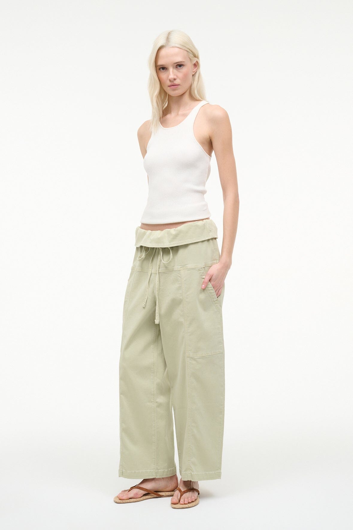 STAUD Sale Rocky Pant Eucalyptus