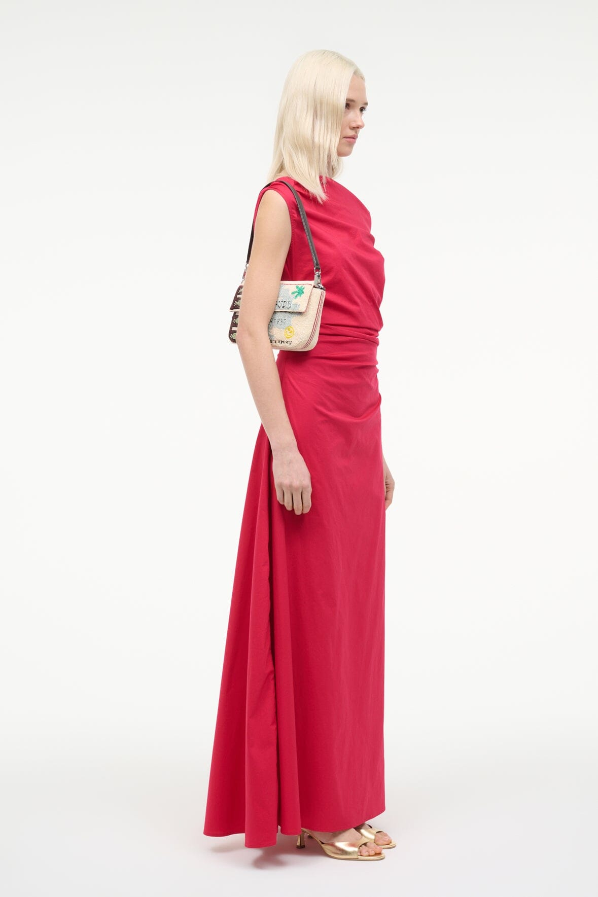 STAUD Dresses|Sale Phare Maxi Dress Cherry