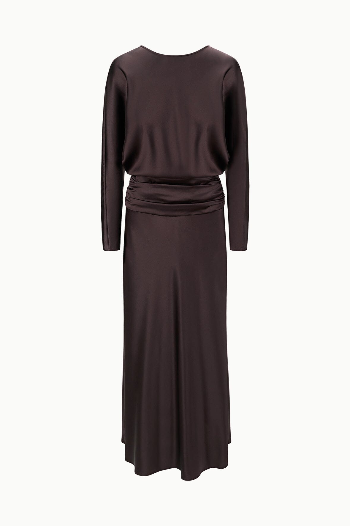 STAUD Dresses|Clothing Freda Silk Dress Earth