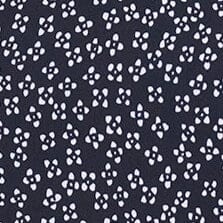 STAUD Sale Brenton Bikini Bottom Black Woodblock Ditsy Floral