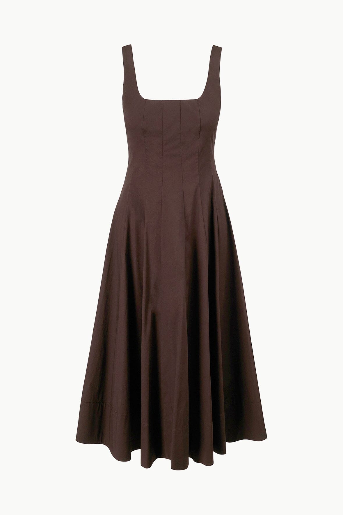 STAUD Clothing Wells Dress Earth 1