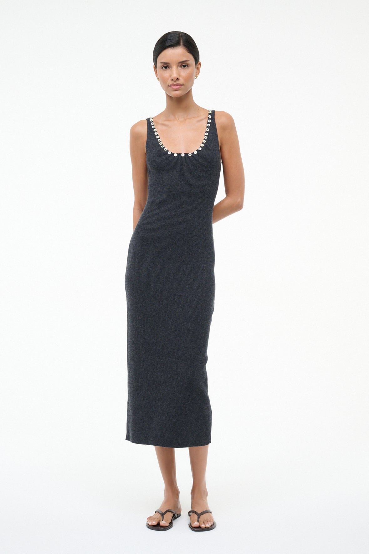 STAUD Sale Neva Dress Nocturne
