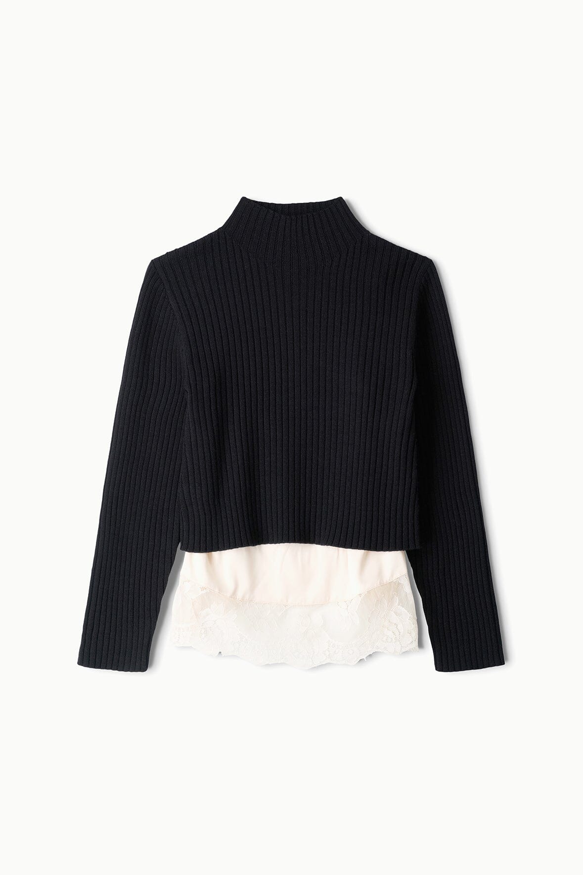STAUD Sale Willow Sweater Black