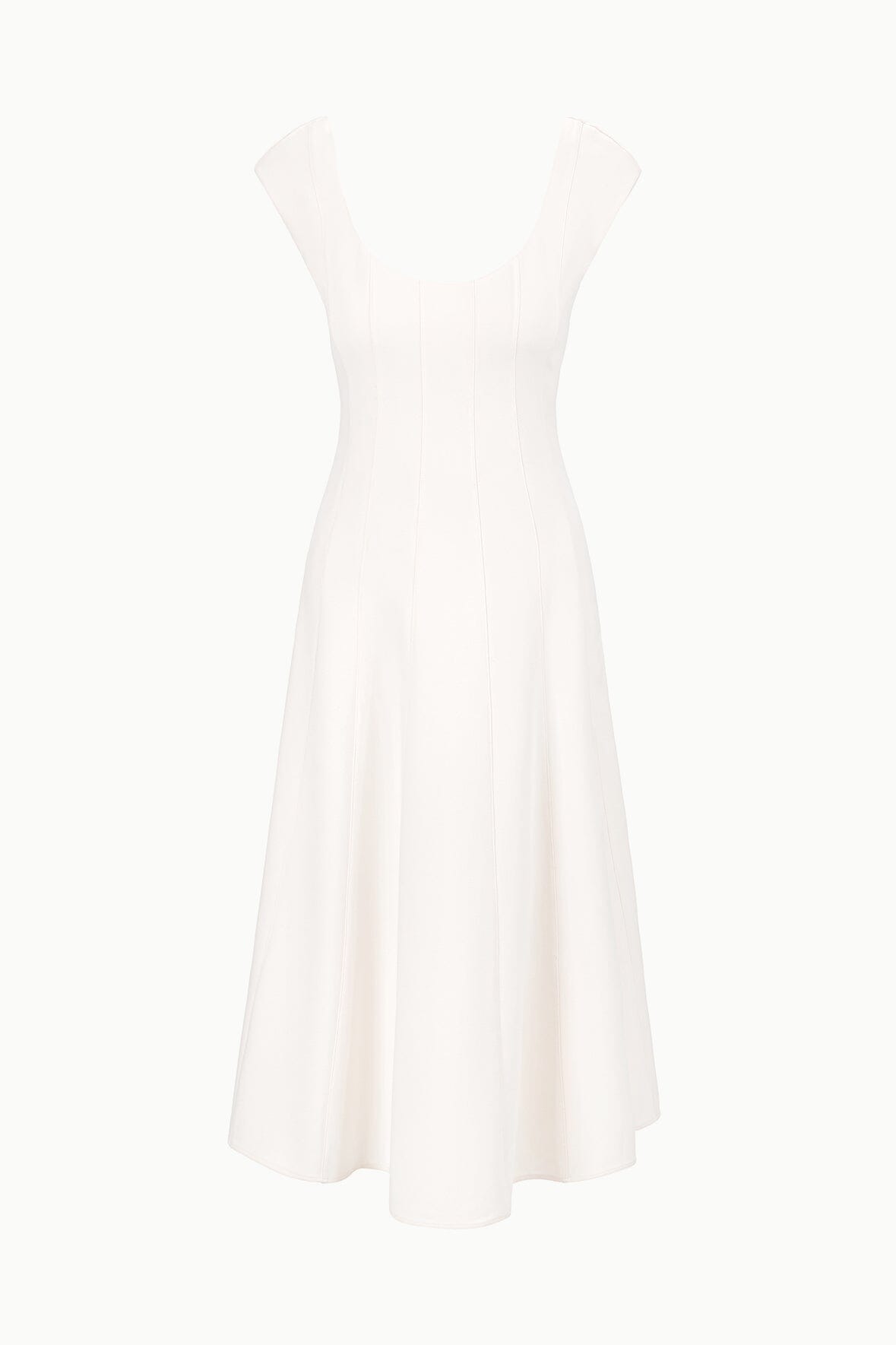 STAUD Sale Charlotte Dress Ecru