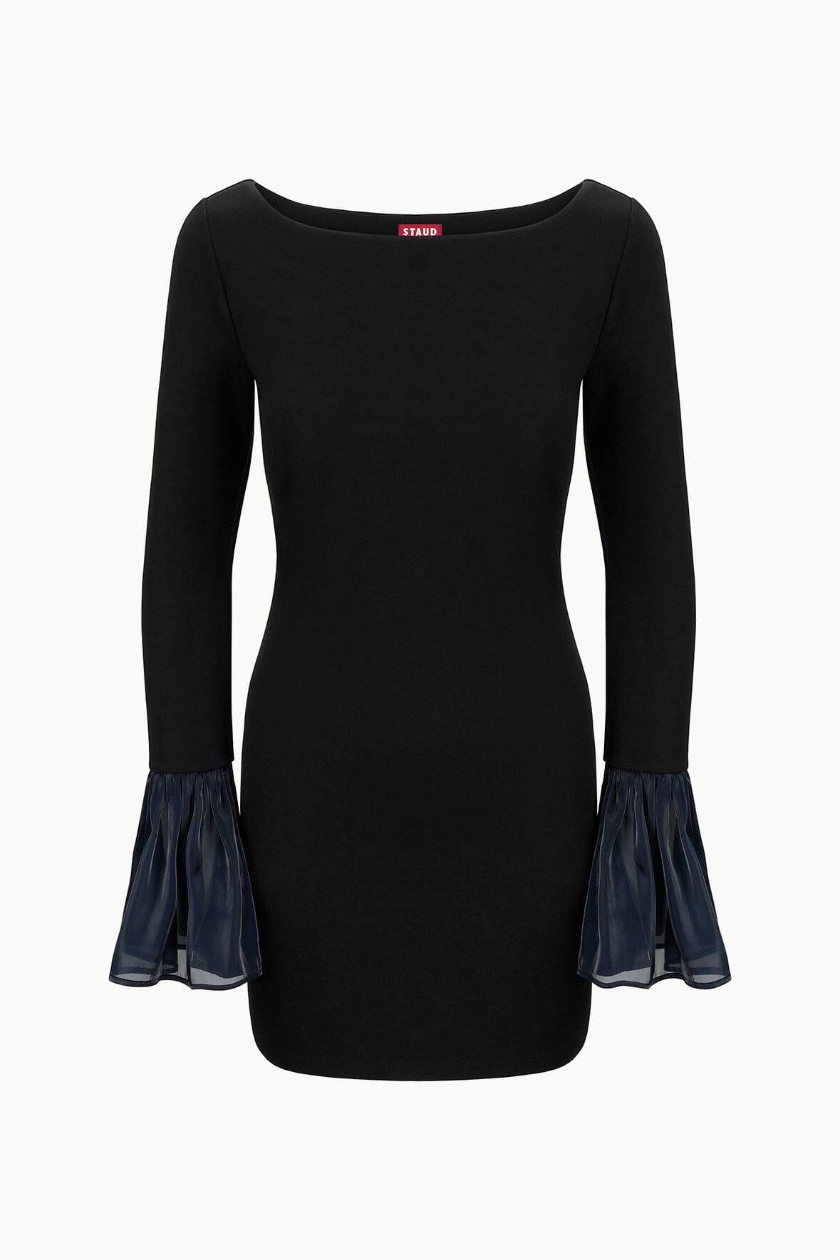 STAUD Sale Hawthorne Dress Black Navy