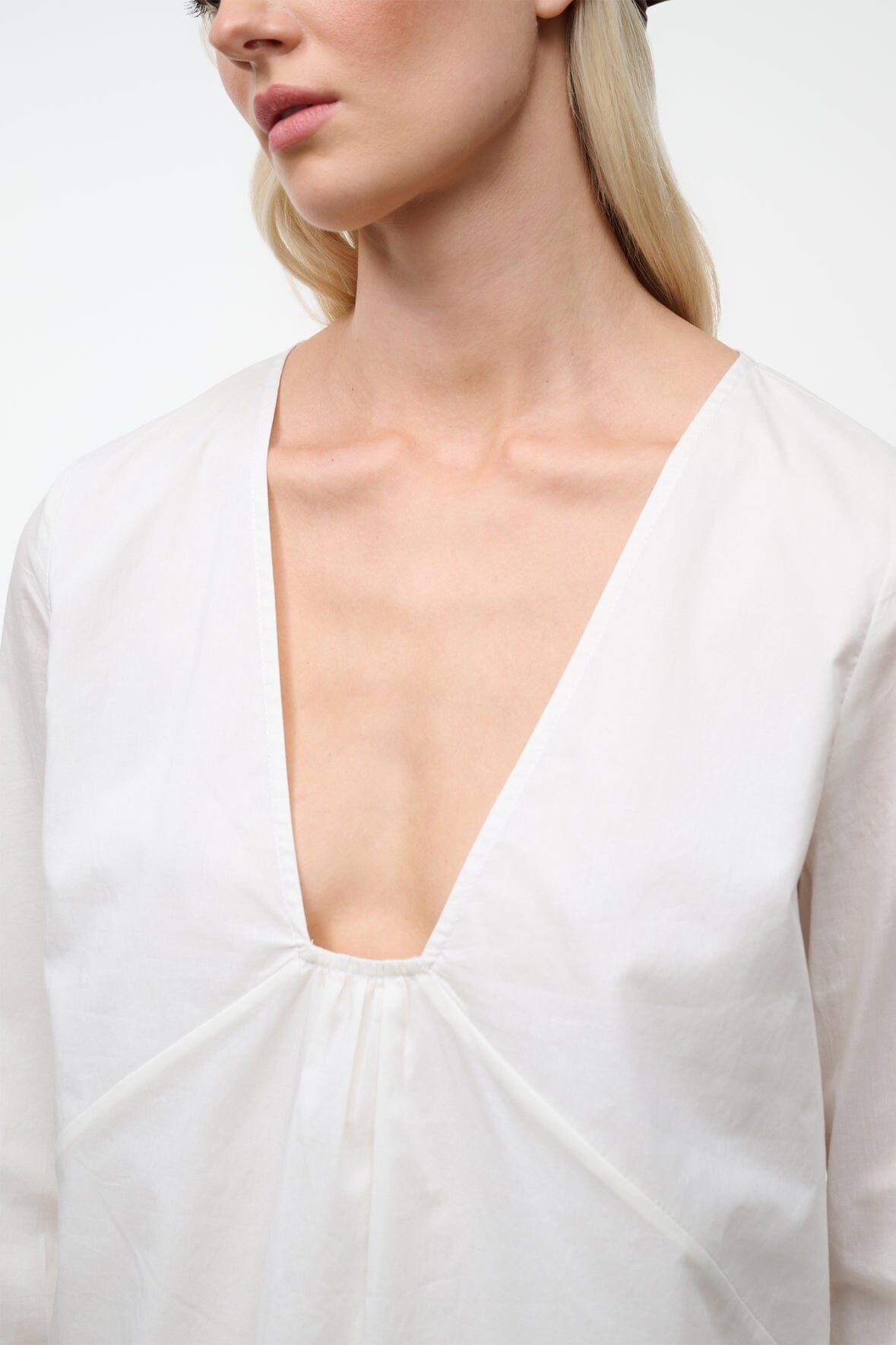 STAUD Sale Vivi Top Ivory