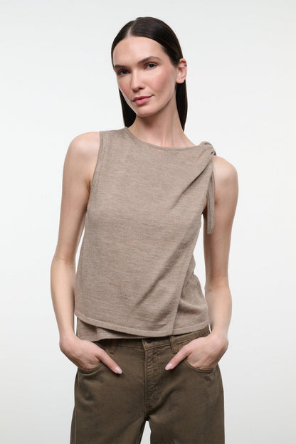 STAUD New In|Clothing Enya Top Sesame