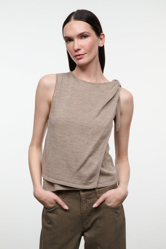 STAUD New In|Clothing Enya Top Sesame