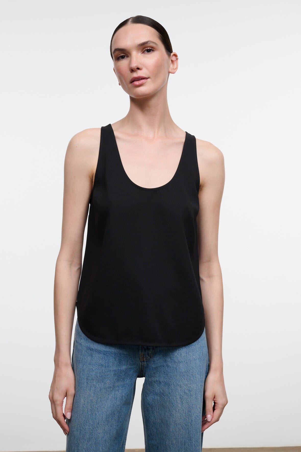 STAUD New In|Clothing Yves Tank Black