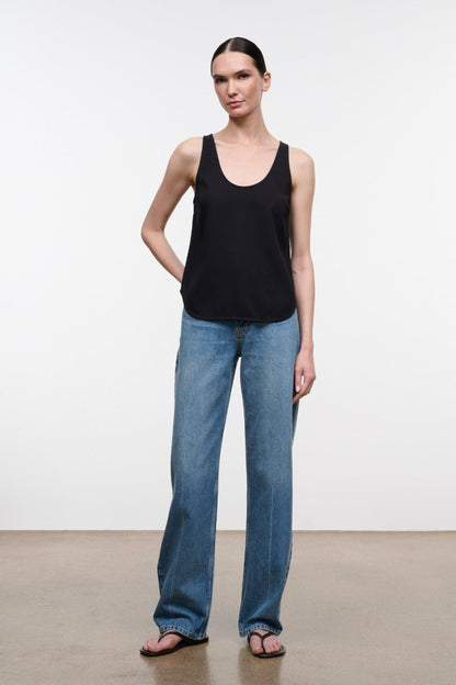 STAUD New In|Clothing Yves Tank Black