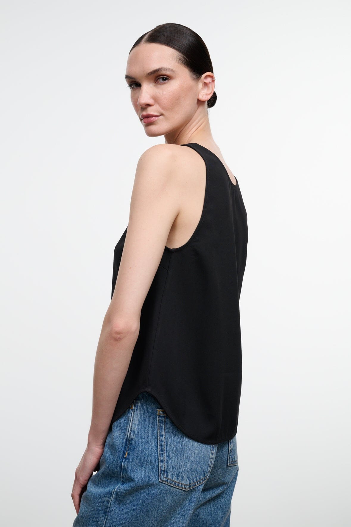 STAUD New In|Clothing Yves Tank Black