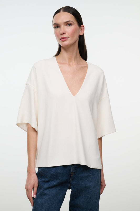 STAUD New In|Clothing Studio Tee Ivory