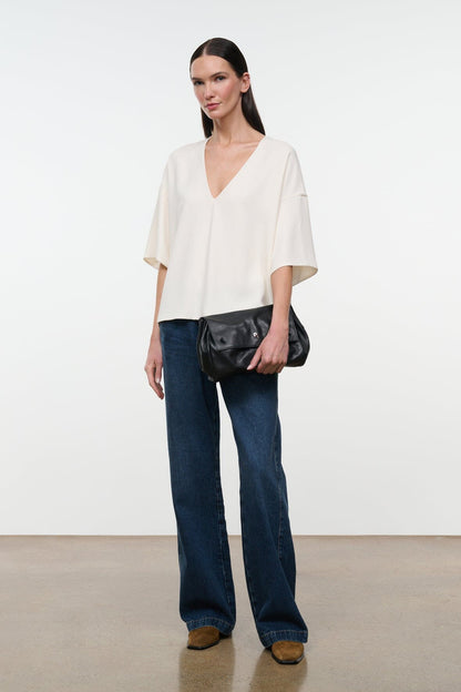 STAUD New In|Clothing Studio Tee Ivory