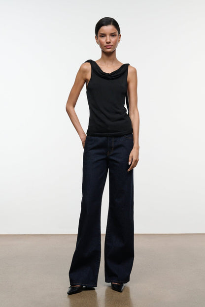 STAUD New In|Clothing Liana Top Black