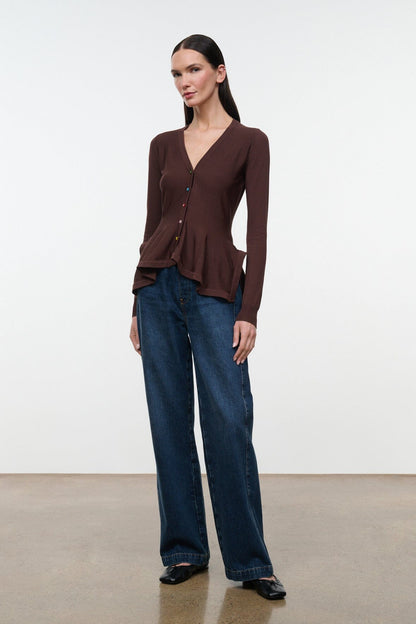 STAUD New In|Clothing Jamie Top Earth