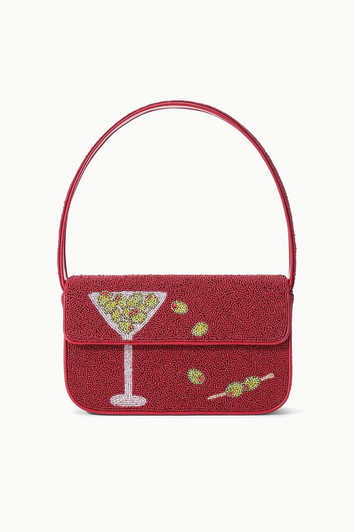 STAUD New In|Handbags Tommy Beaded Bag Extra Dirty