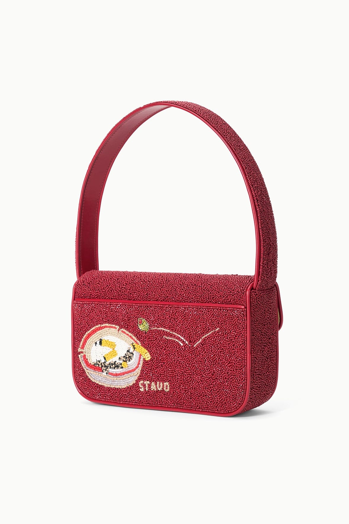 STAUD New In|Handbags Tommy Beaded Bag Extra Dirty