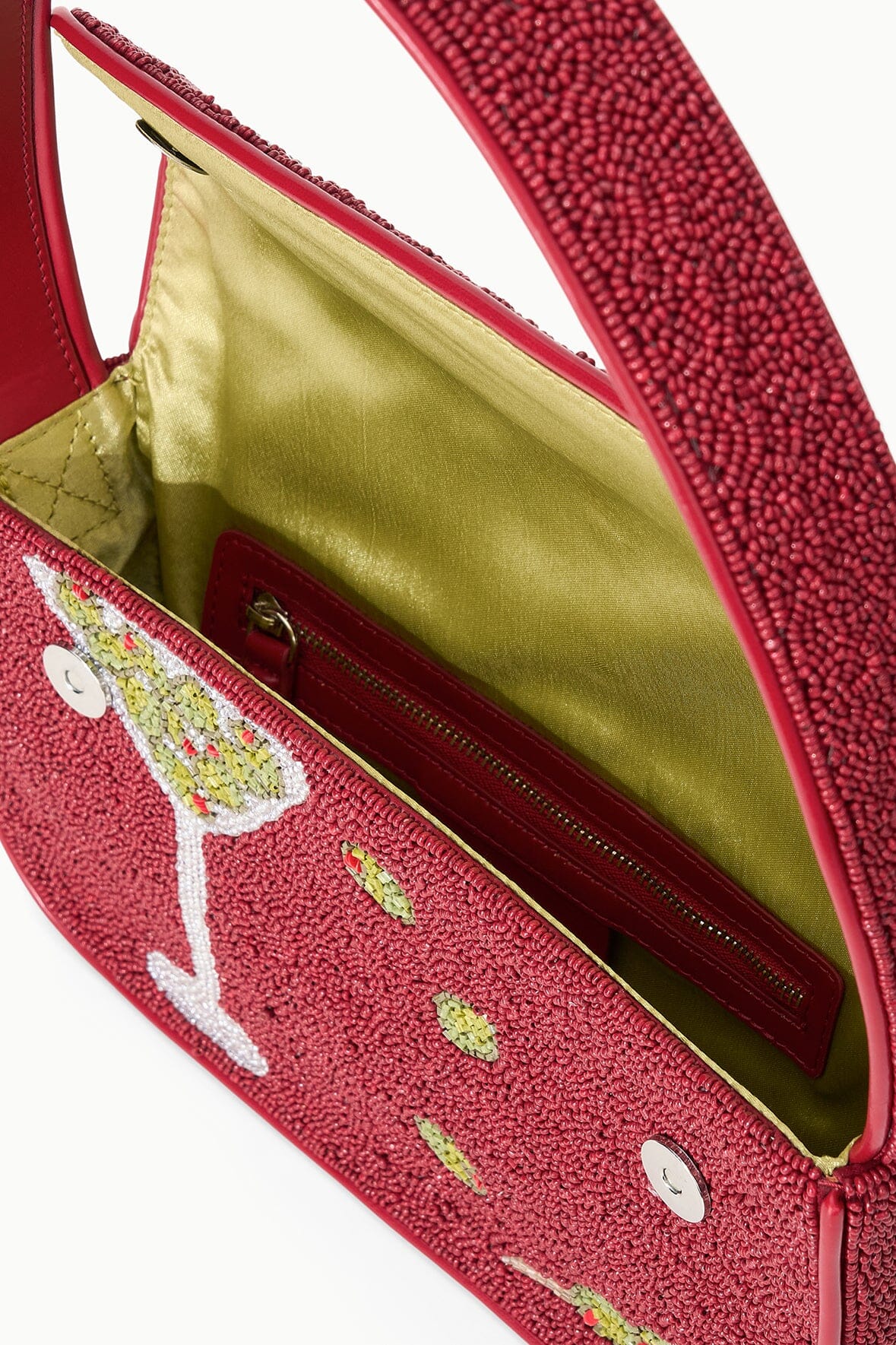 STAUD New In|Handbags Tommy Beaded Bag Extra Dirty