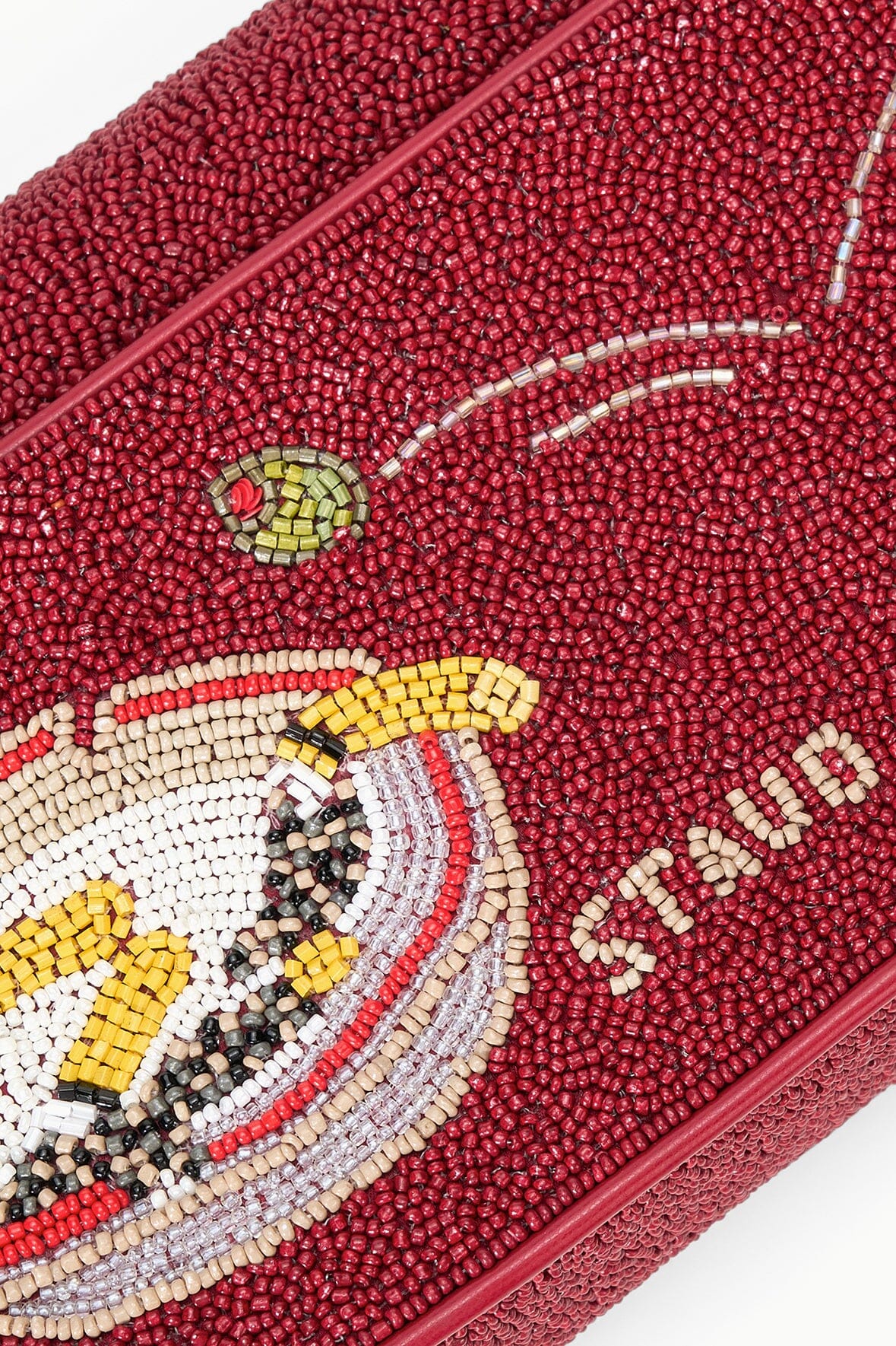 STAUD New In|Handbags Tommy Beaded Bag Extra Dirty