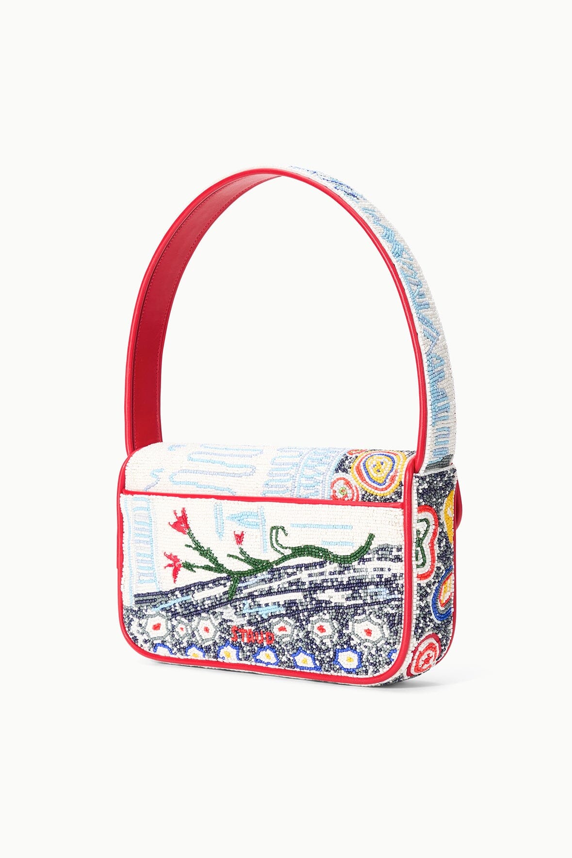 STAUD New In|Handbags Tommy Beaded Bag Teatime