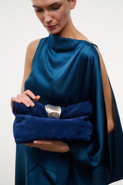 STAUD New In|Handbags Cuff Clutch Cobalt