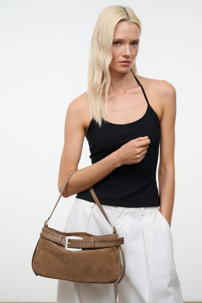 STAUD New In|Handbags Brooklyn Shoulder Bag Husk