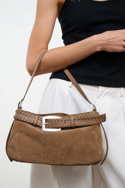 STAUD New In|Handbags Brooklyn Shoulder Bag Husk