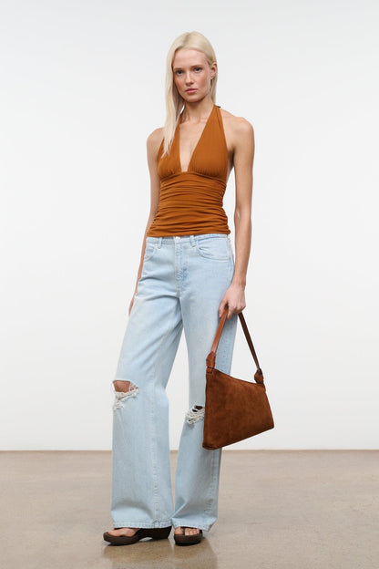 STAUD New In|Handbags Dani Shoulder Bag Tabac