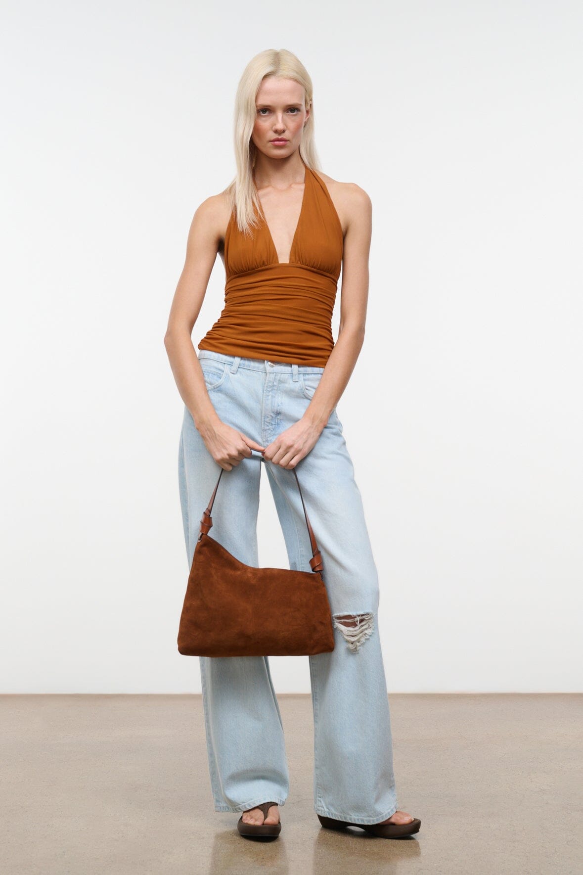 STAUD New In|Handbags Dani Shoulder Bag Tabac