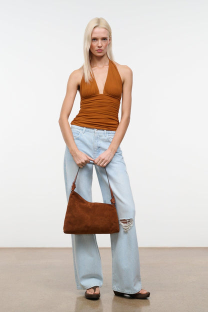 STAUD New In|Handbags Dani Shoulder Bag Tabac