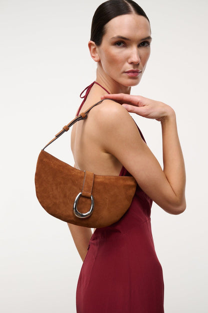 STAUD New In|Handbags Harlow Crescent Shoulder Bag Tabac