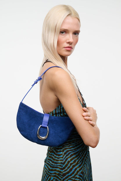 STAUD New In|Handbags Harlow Crescent Shoulder Bag Cobalt
