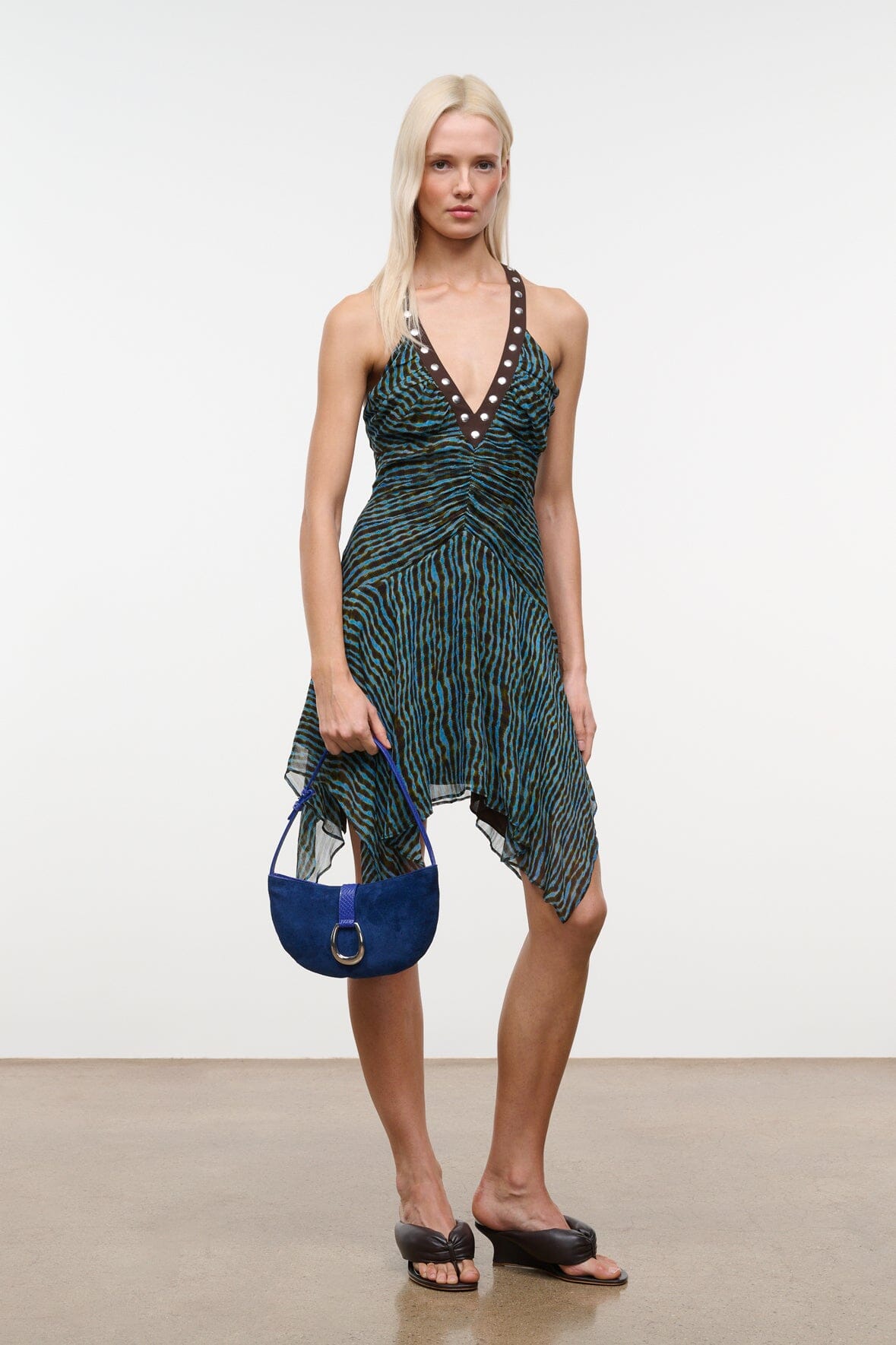 STAUD New In|Handbags Harlow Crescent Shoulder Bag Cobalt