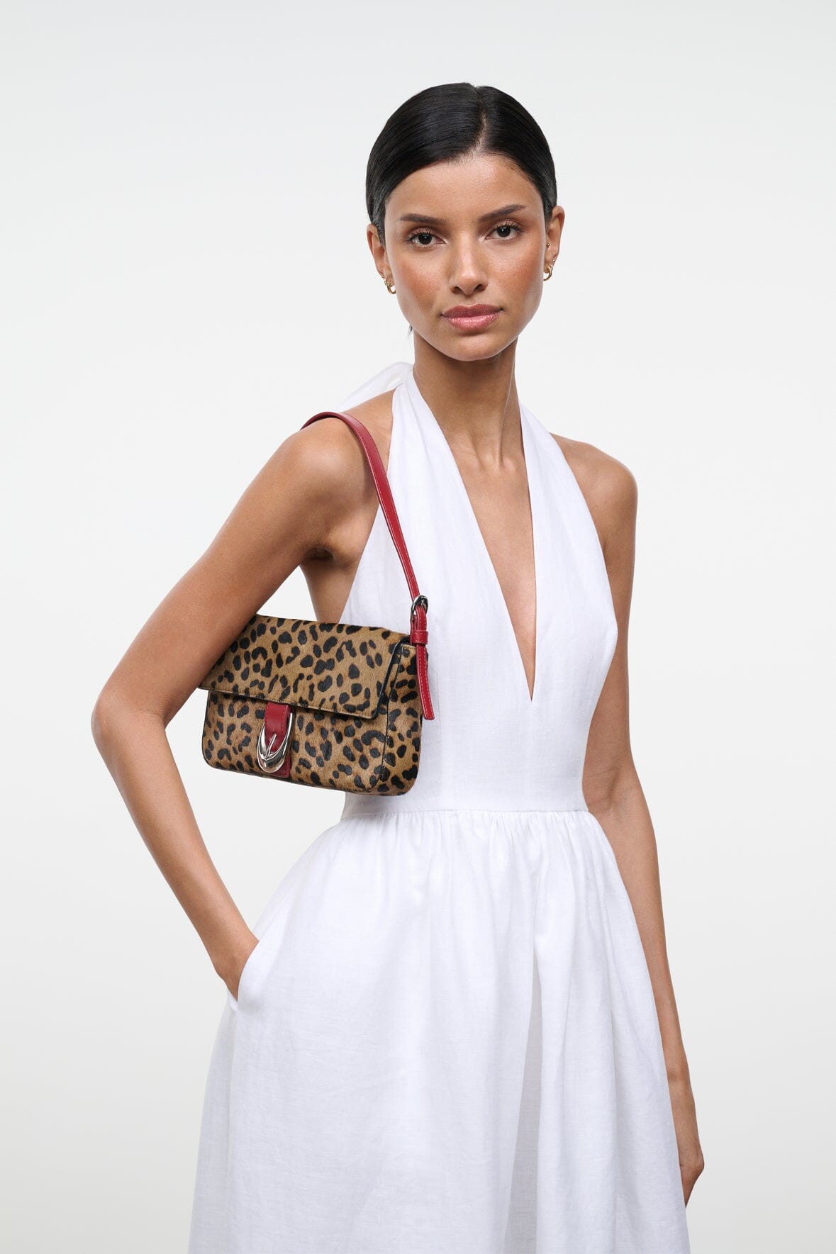 STAUD New In|Handbags Harlow Bag Cheetah