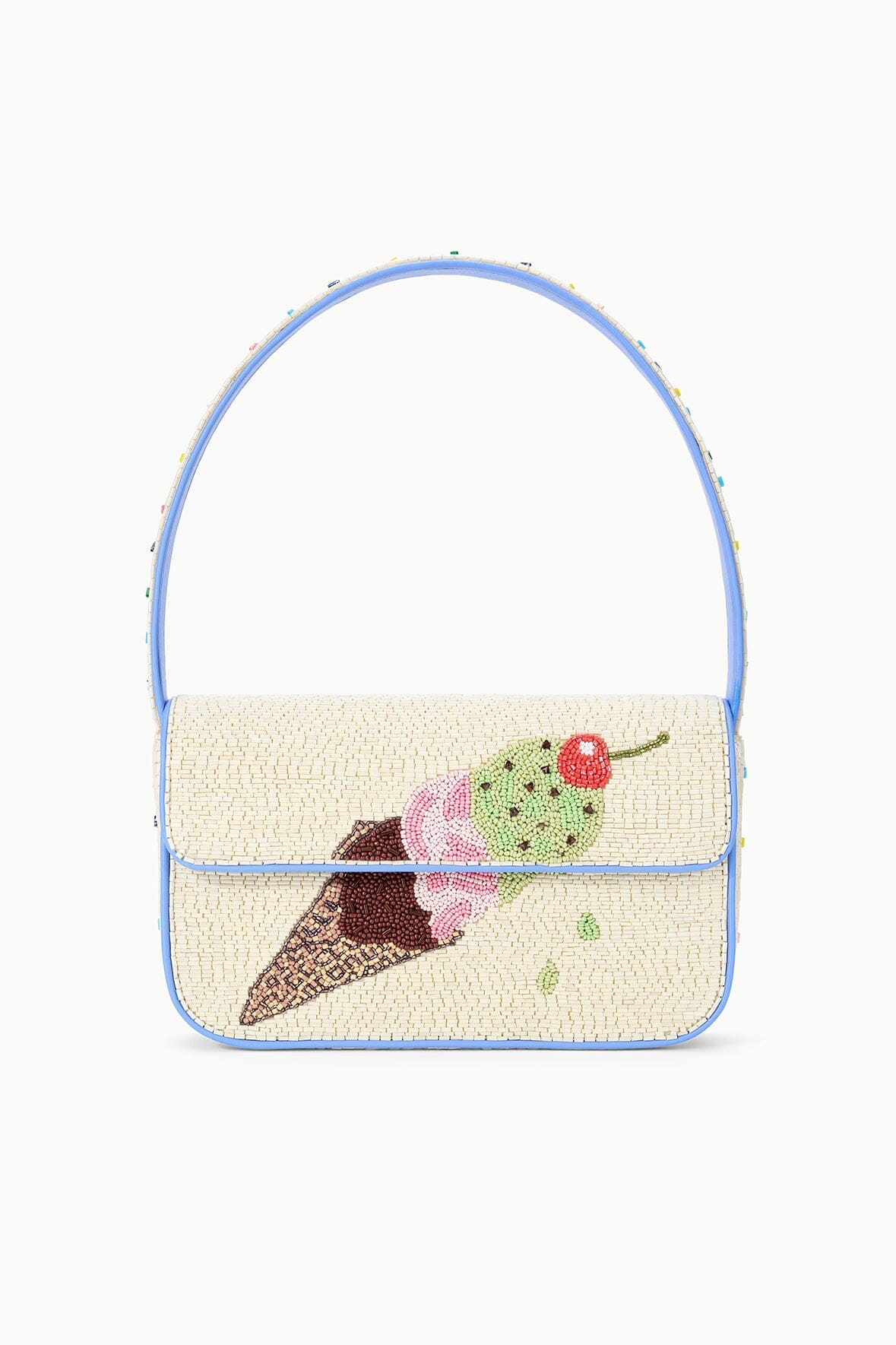 STAUD New In|Handbags Tommy Beaded Bag Triple Scoop