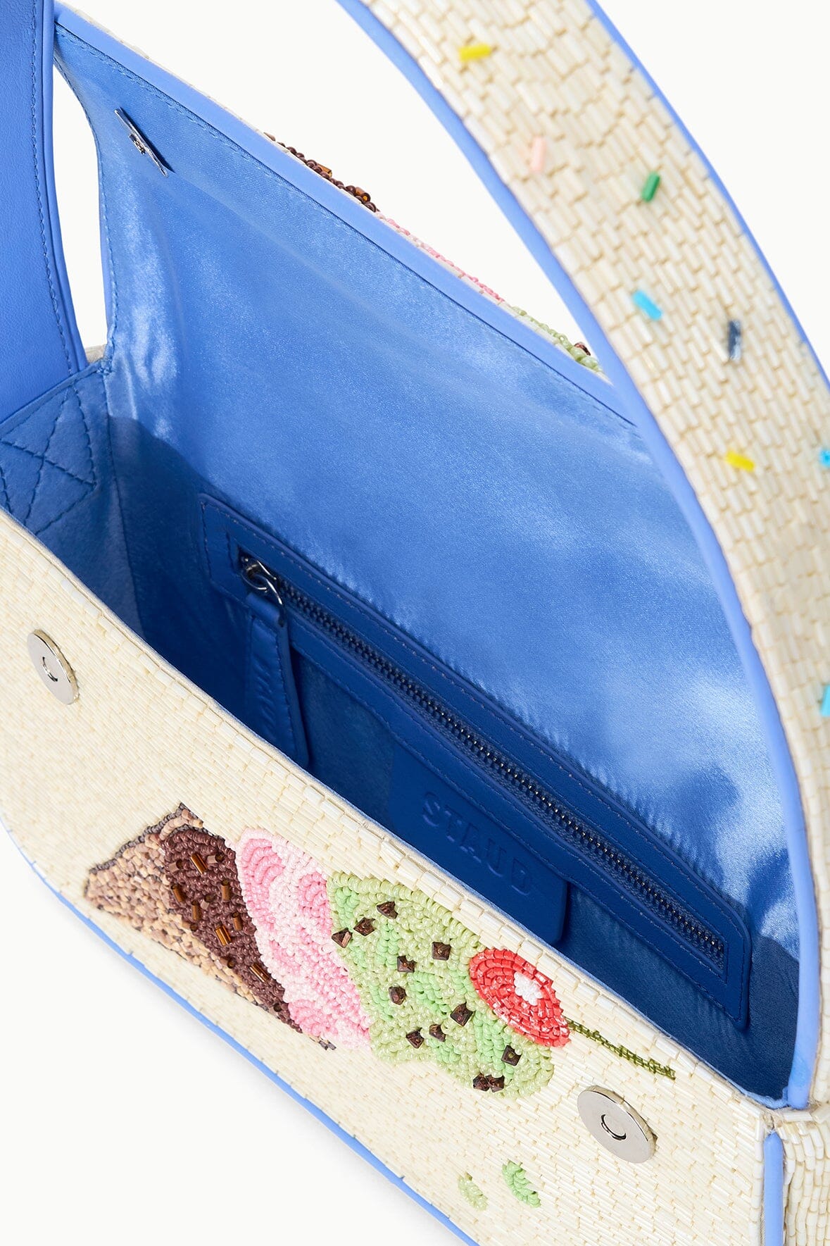 STAUD New In|Handbags Tommy Beaded Bag Triple Scoop