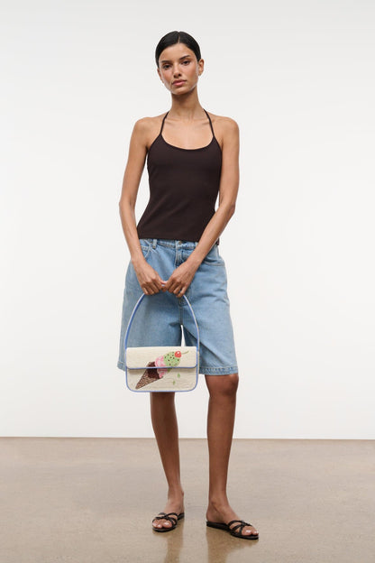 STAUD New In|Handbags Tommy Beaded Bag Triple Scoop