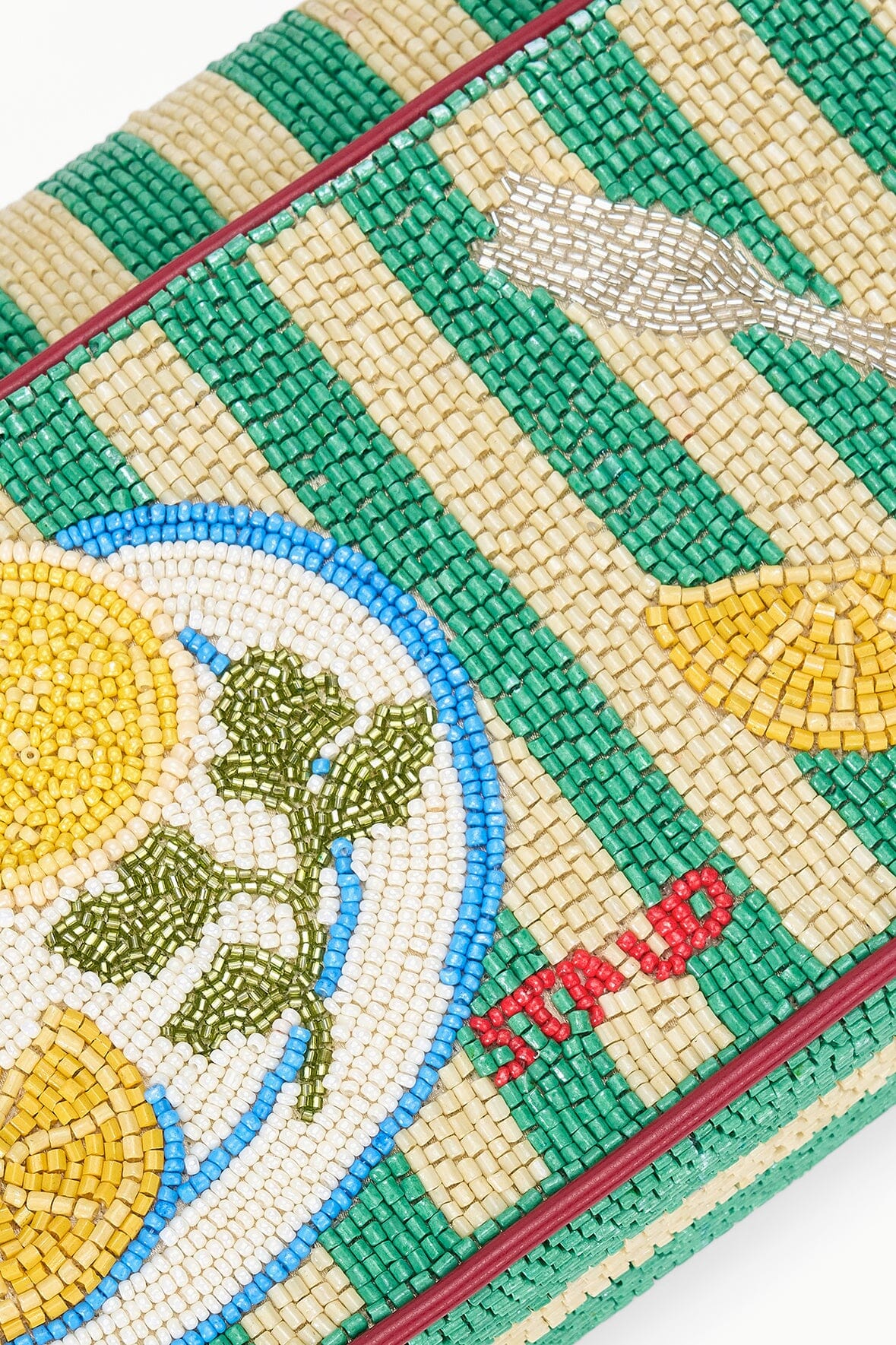 STAUD New In|Handbags Tommy Beaded Bag Summer Lobster