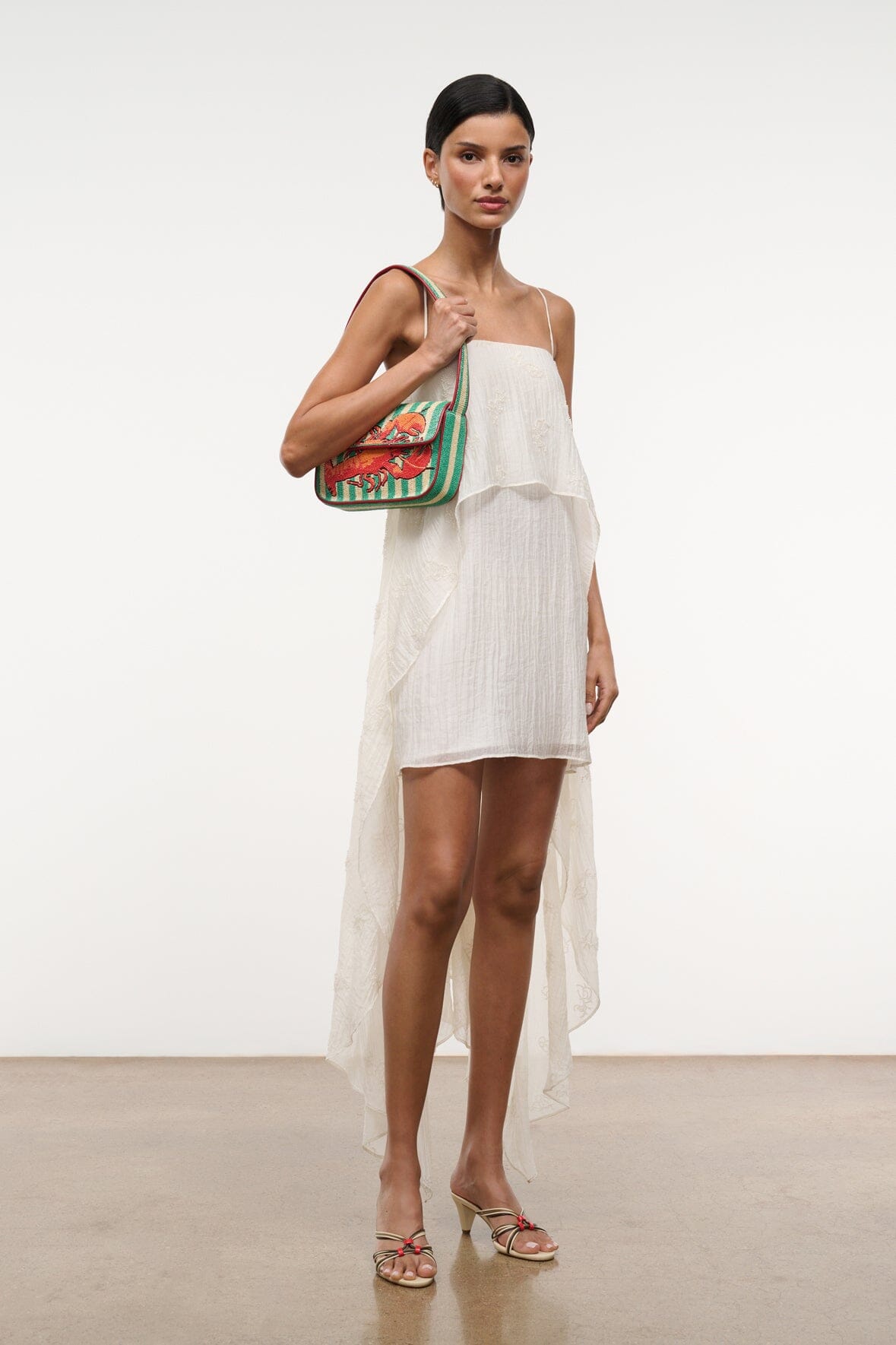 STAUD New In|Handbags Tommy Beaded Bag Summer Lobster