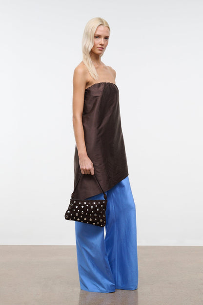 STAUD New In|Handbags Dani Mini Shoulder Bag Espresso Studs